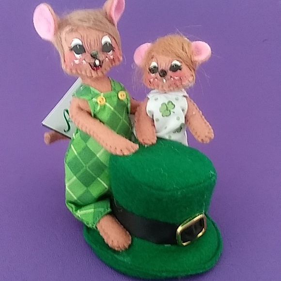 Annalee Doll 2020 Saint Patrick's 5 In "Shamrock Buddies" # 160020 New - Picture 1 of 6